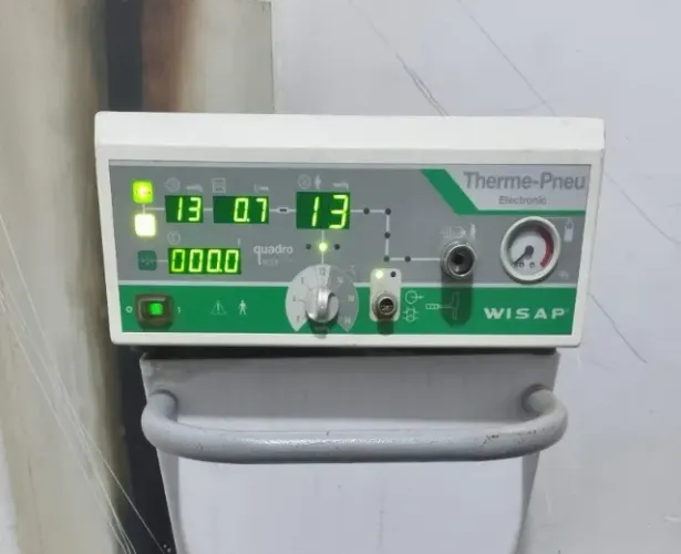 Insuflador eletrônico de CO2 - Wisap Therme-Pneu Electronic Quadro-Test
