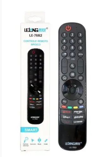 Controle de TV LE-7682 smartv LG netflix