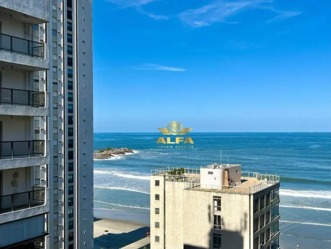 Apartamento com Vista para o Mar à Venda nas Pitangueiras Alfa Imóveis Guarujá
