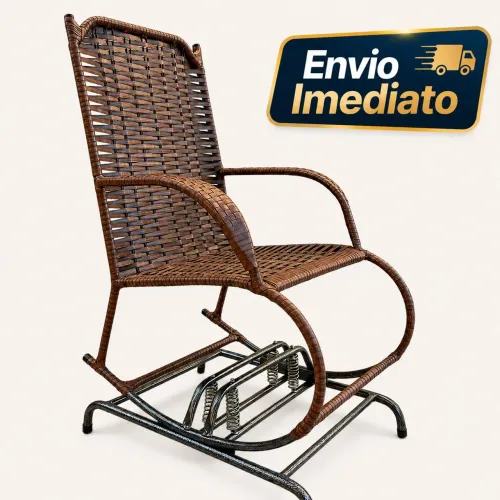 Cadeira de balanço Área Varanda Jardim