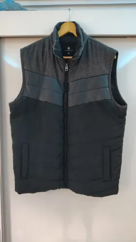 Colete Cinza / Preto