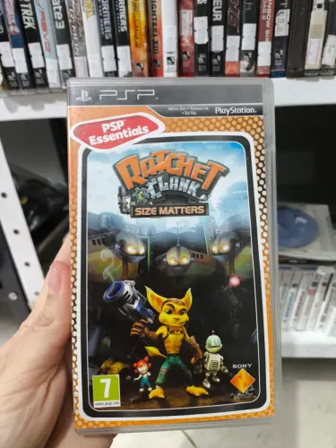 Ratchet e Clank Size Matters PSP