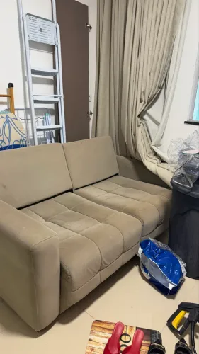 Sofá dois lugares retrátil