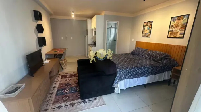 Flat de 1 quarto para venda na República - Condomínio Vibe