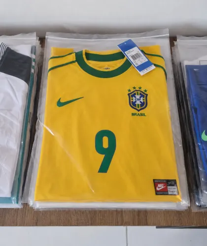 Camisa Brasil - Copa 1998 - Tamanho 2GG -