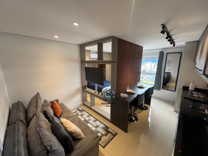 STUDIO MOBILIADO COM 26M - À VENDA CENTRO DE MOGI DAS CRUZES