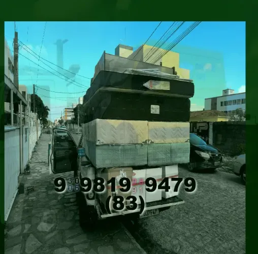 Frete rápido e seguro para sua mudança! Entre em contato: 83~9@9394*5693