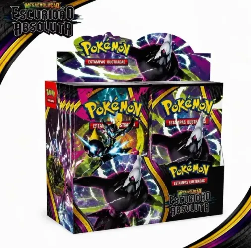 Pokémon TCG Lacrados (Escuridão Absoluta) - Originais Copag