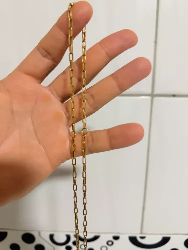 Corrente de ouro 18k masculina 