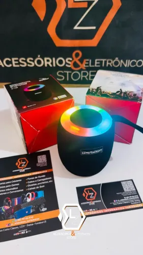 Caixa de Som Bluetooth portátil da marca Grasep - D-Y29