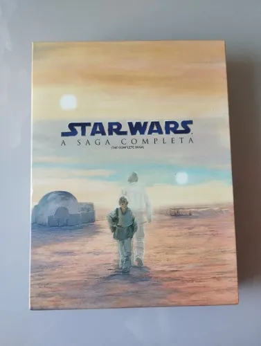 Coletânea Star Wars 9 discos / DVDs