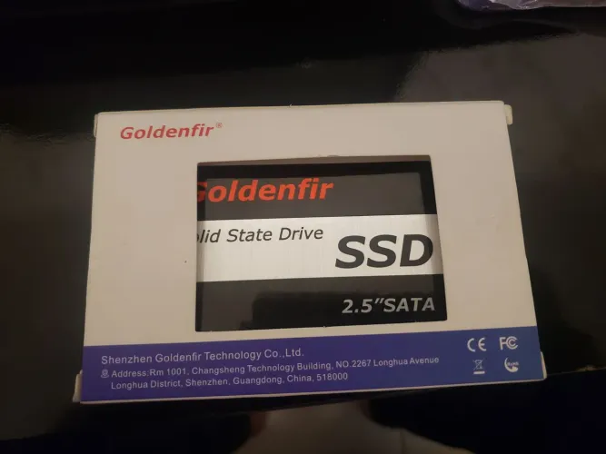 SSD 128GB Goldenfir + Cabo SATA + Cooler Intel Exbom