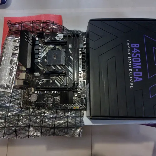 Placa-mãe B450 Am4 ac. Cartão, entrego