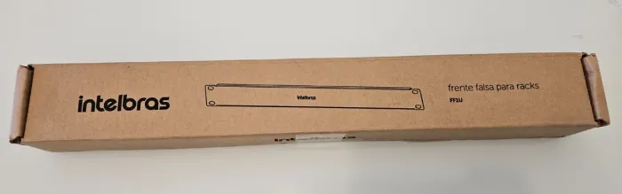 Conjunto Frente Falsa P/ Rack Intelbras FF1U (10 unidades)