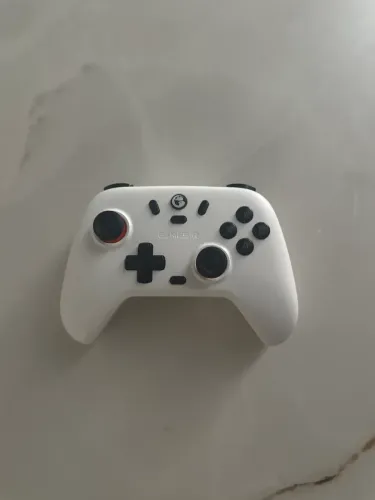 Controle branco gamesir sem fio