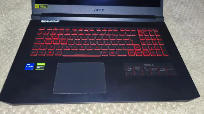 ? Notebook Gamer Acer Nitro 5 | i5 11ª Ger | GTX 1650 | Tela 144Hz | SSD 512GB