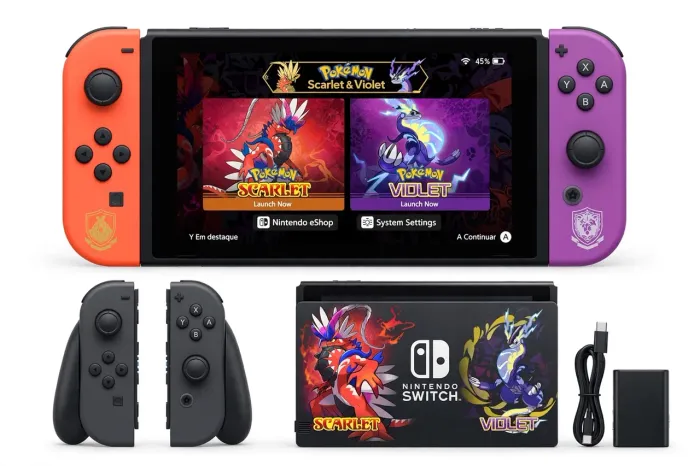 Nintendo Switch OLED - - 64GB preço só pra hj, 1650,00