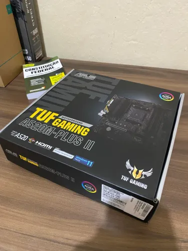 PLACA MÃE A520M ASUS TUF GAMING (NOVA)