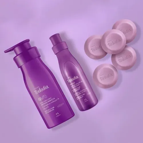 Kit todo dia baunilha e flor de pera natura (3 produtos)
