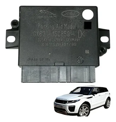 Módulo Sensor Estacionamento Evoque 2017 2018 Gx6315c859dk Preto