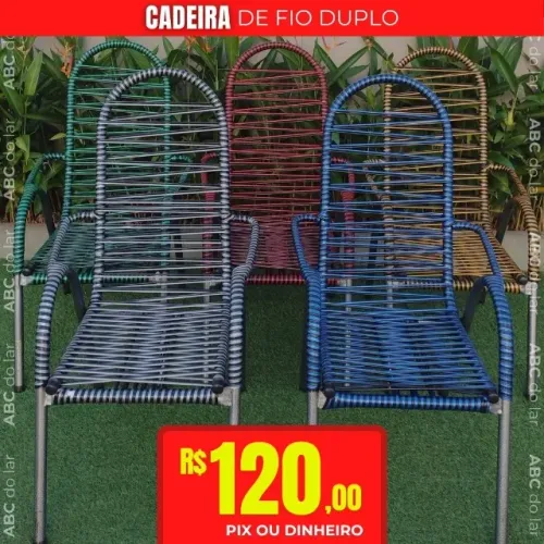 Cadeira De Fio Duplo