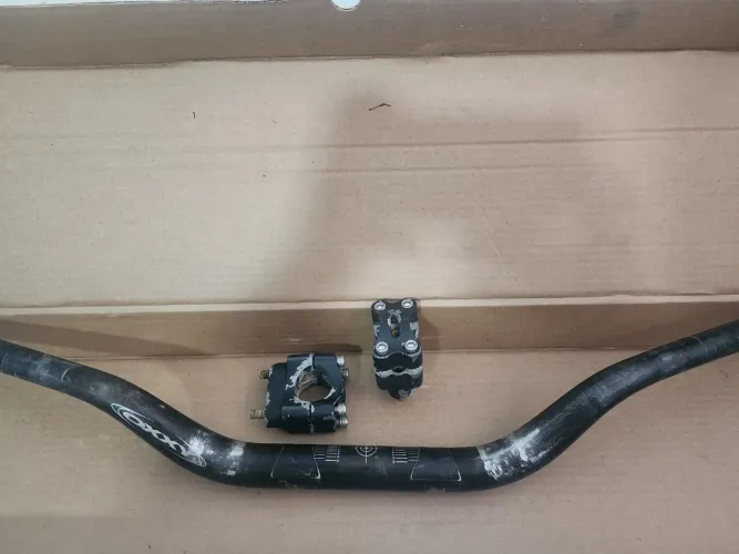 Guidão de Moto Oxxy 31mm Com Mesa - Crf250f/ Bros160/ Crf230