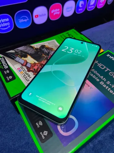 Celular Android 256gb infinix hot 60i