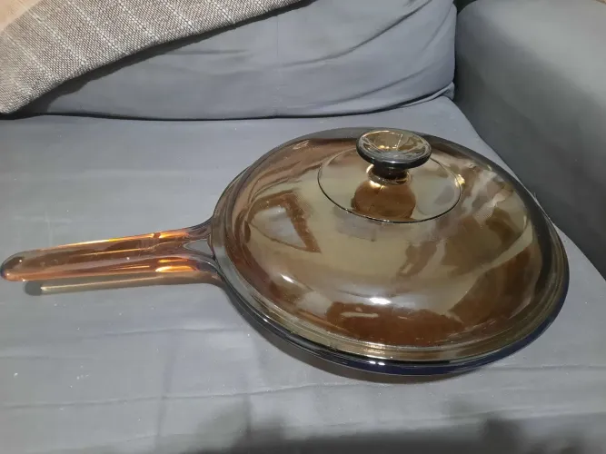 Frigideira de vidro vision