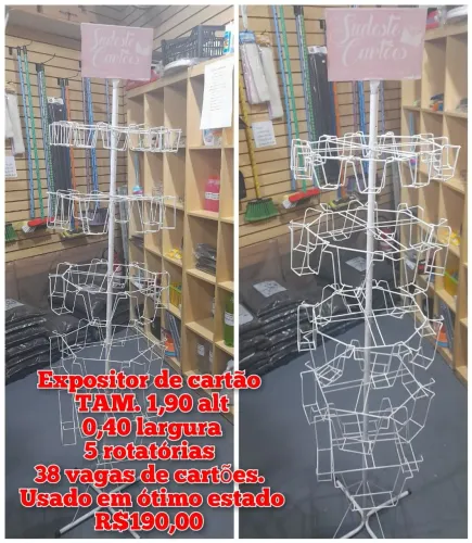 Expositor de cartão