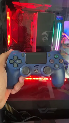 Controle PS4 Sony Sem Fio Azul