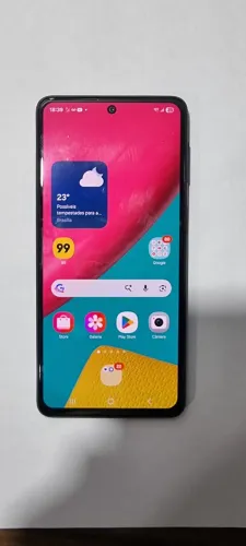 celular M53 5g 128 gigas muito bem conservado vlr 390,00 (leia o anúncio)