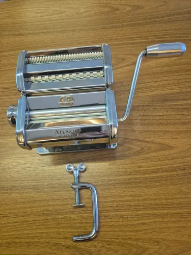 MÁQUINA DE MACARRÃO MERCATO ATLAS 150 ITALIANA ORIGINAL MANUAL