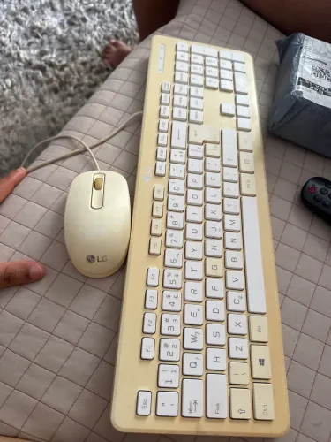 Teclado e mouse LG original