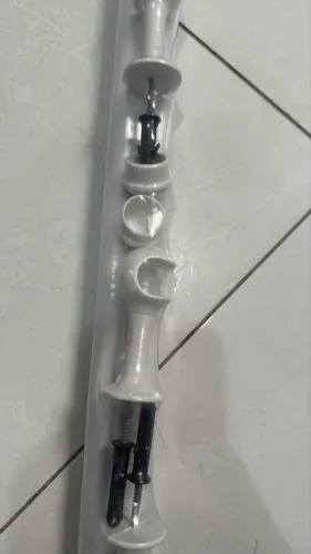 Varão cortina 1,5m com acessório 
