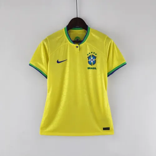 Camisa Brasil Feminina Modelo Copa 2022 Na melhor qualidade P/G