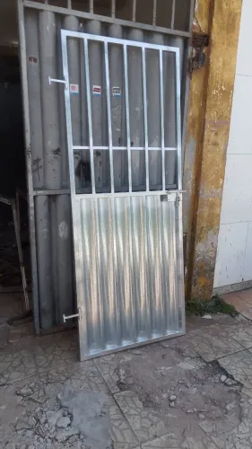 portão social novos 80x2.00 galvonizado