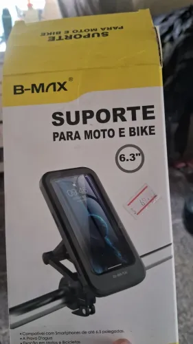 Suporte celular moto anti chuva