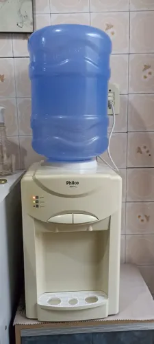 Bebedouro Philco 20 Litros Água Natural e Gelada + 3 galões de água vazios