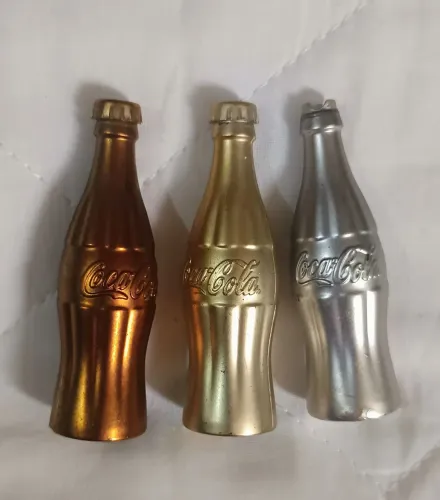 Garrafinhas miniaturas Coca Cola