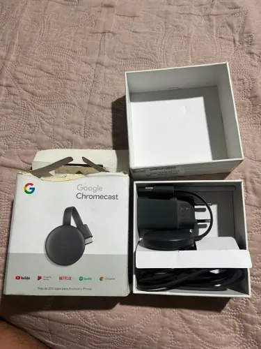 Google chromecast 3ª geração pouco uso
