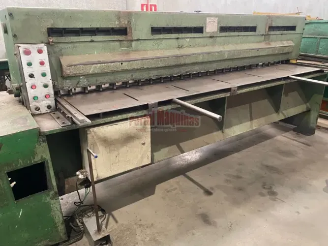 Guilhotina Mecânica Freio Fricção SORG SG 35/30 - 3050mm x 3,5mm