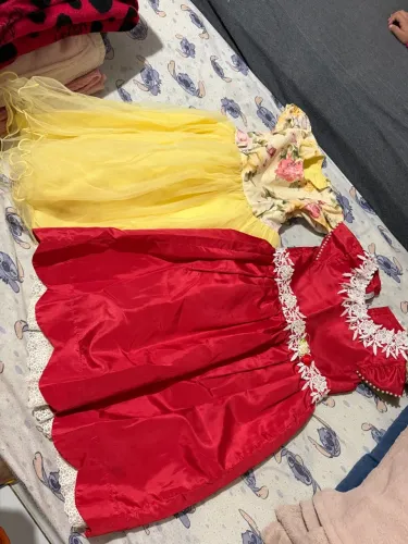 Vestido infantil de festa