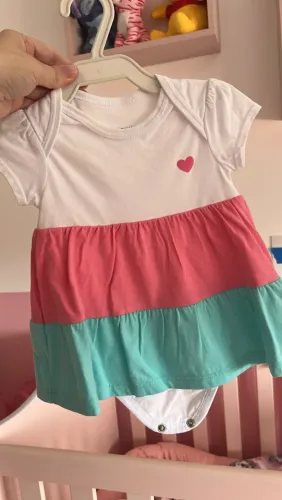 Lote Roupinhas bebê menina de 3 a 6 meses