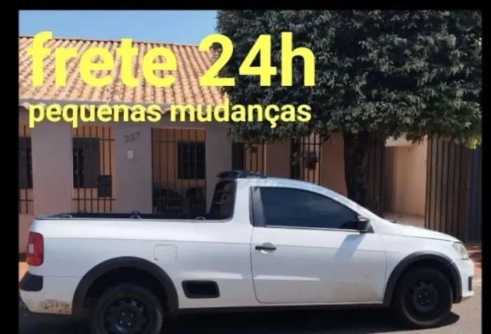 Fretes rápidos e pequenas 