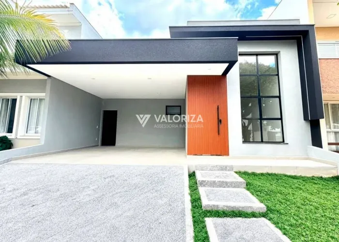 Casa Térrea Nova no Condomínio Villa do Bosque Zona Oeste de Sorocaba | 3 Suítes Amplas |