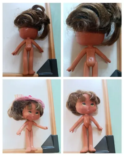 BONECA MORANGUINHO VINTAGE 