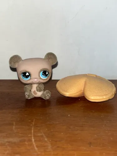 Littlest Pet Shop Panda de Camurça Vintage