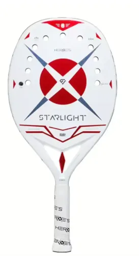 Raquete de Beach Tennis Heroes Starlight 2026 com Glipper