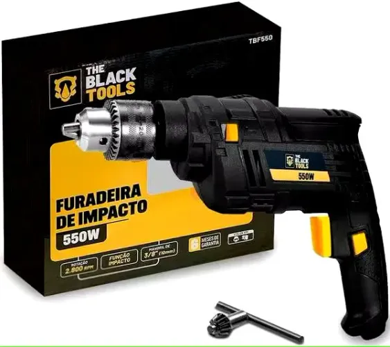 Furadeira semi nova Black Tools