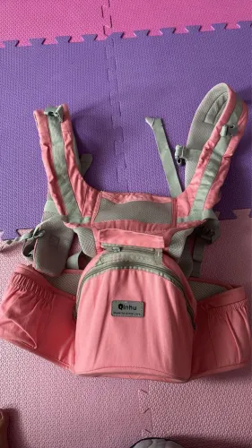 Canguru 3 em 1 rosa